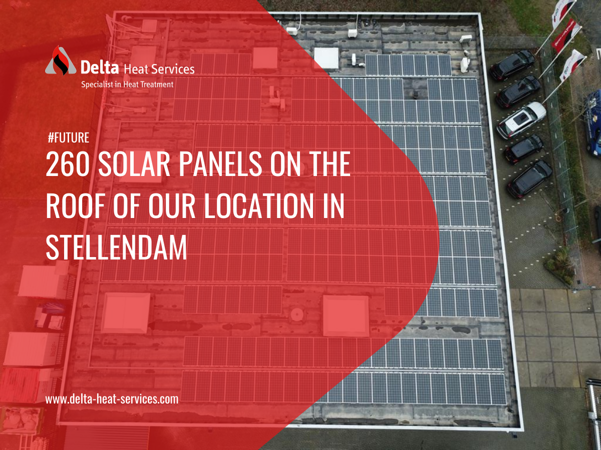 260 solar panels on the roof in Stellendam